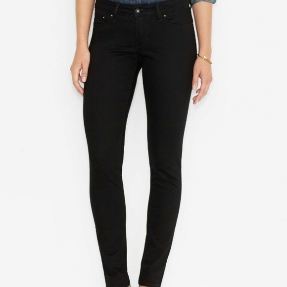 Levi's Denim - Levis Bold Curve Black Skinny Jeans